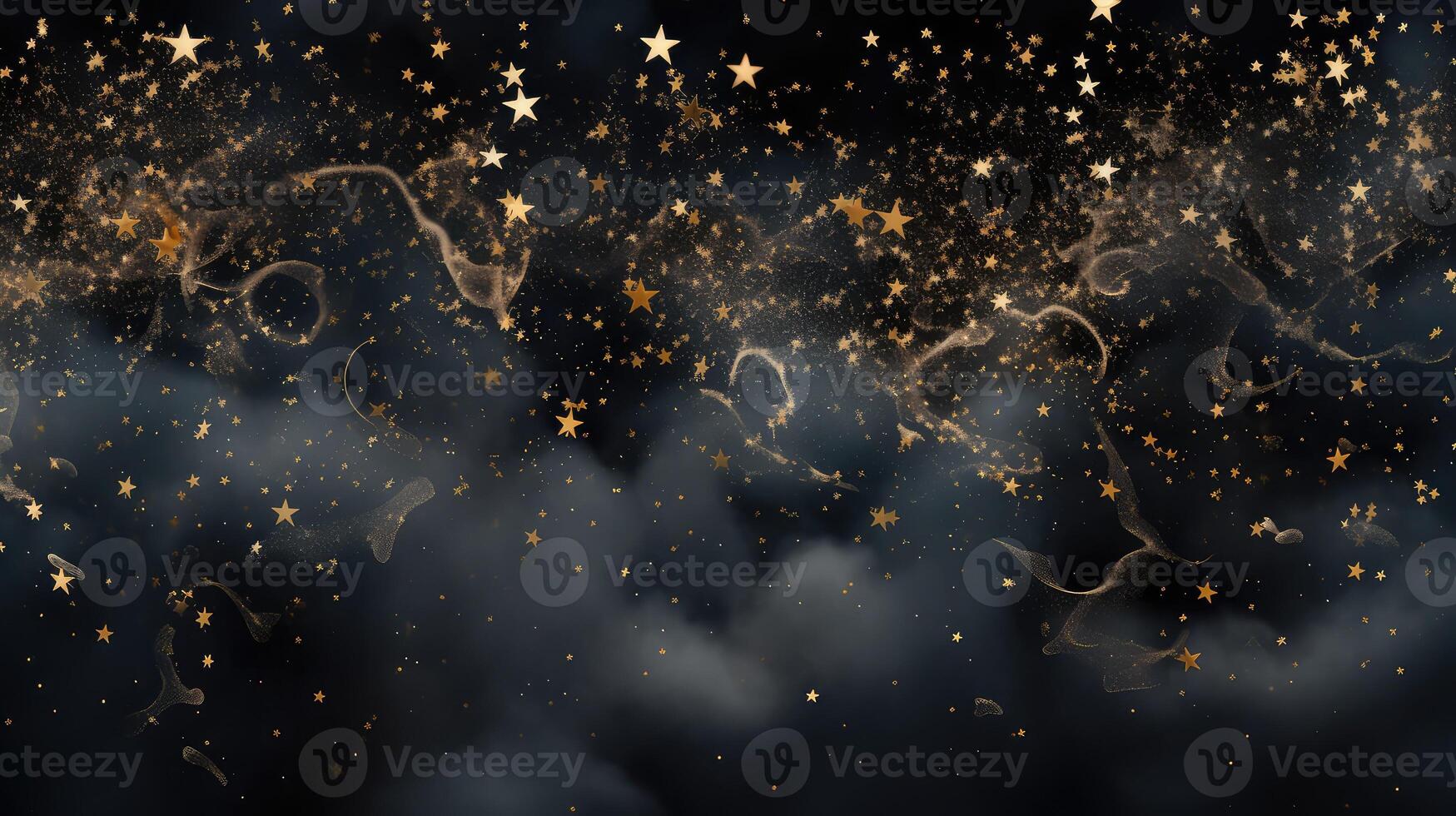twinkling fire and smoke background photo