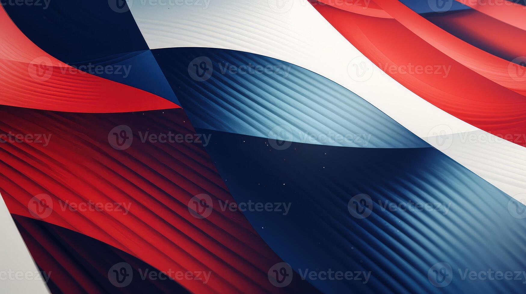 sophistication red and blue business flyer photo