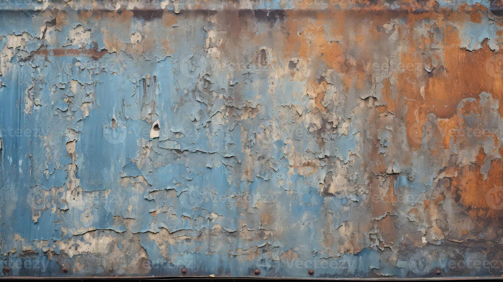 metal blue rust texture photo
