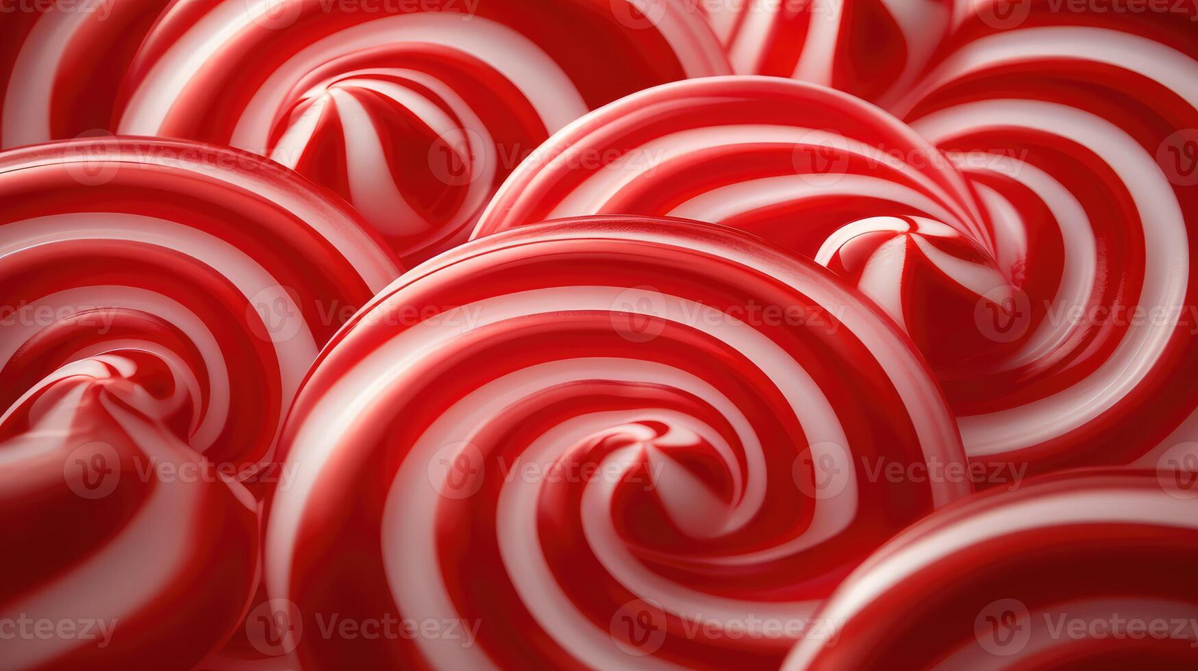 candy red white swirl photo