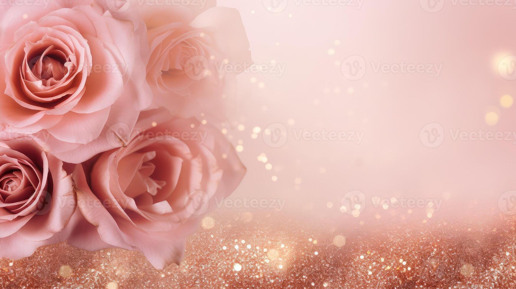 elegant rose gold and pink background photo