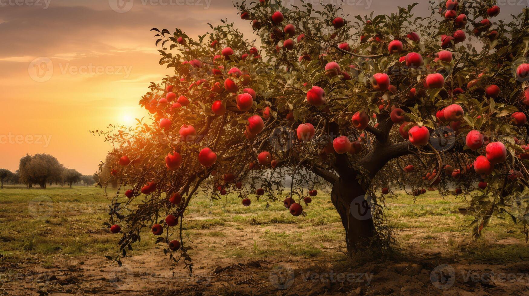 apple tree family photo