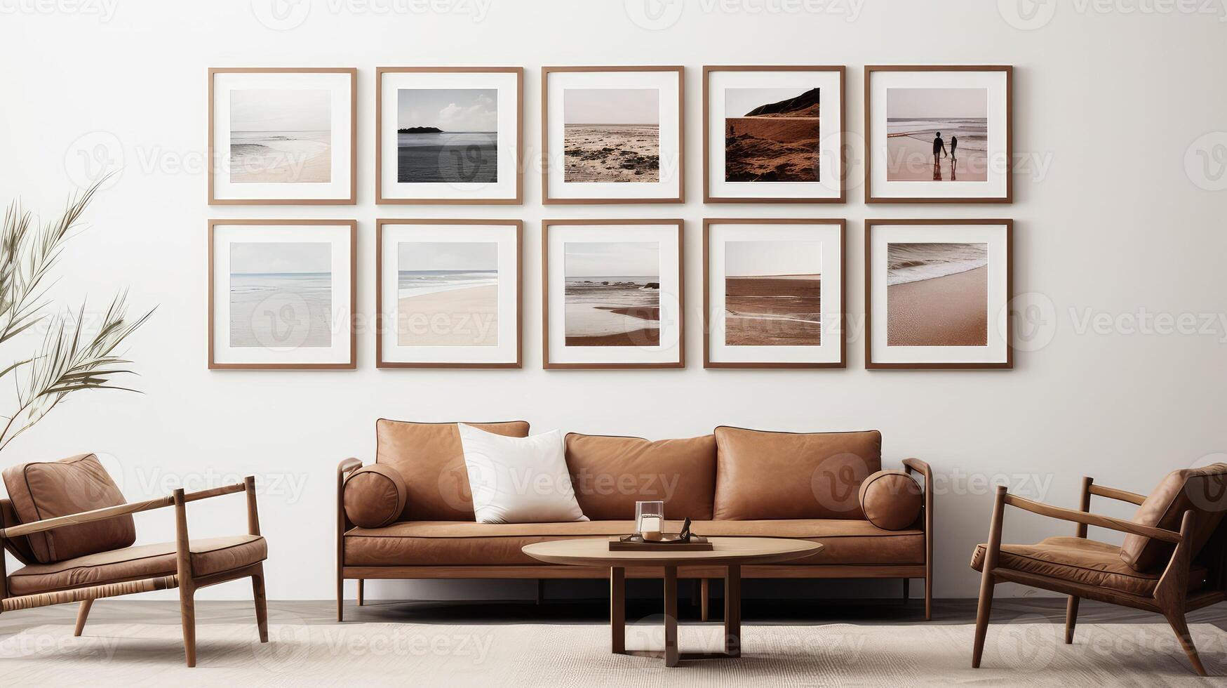 photo brown wood frame
