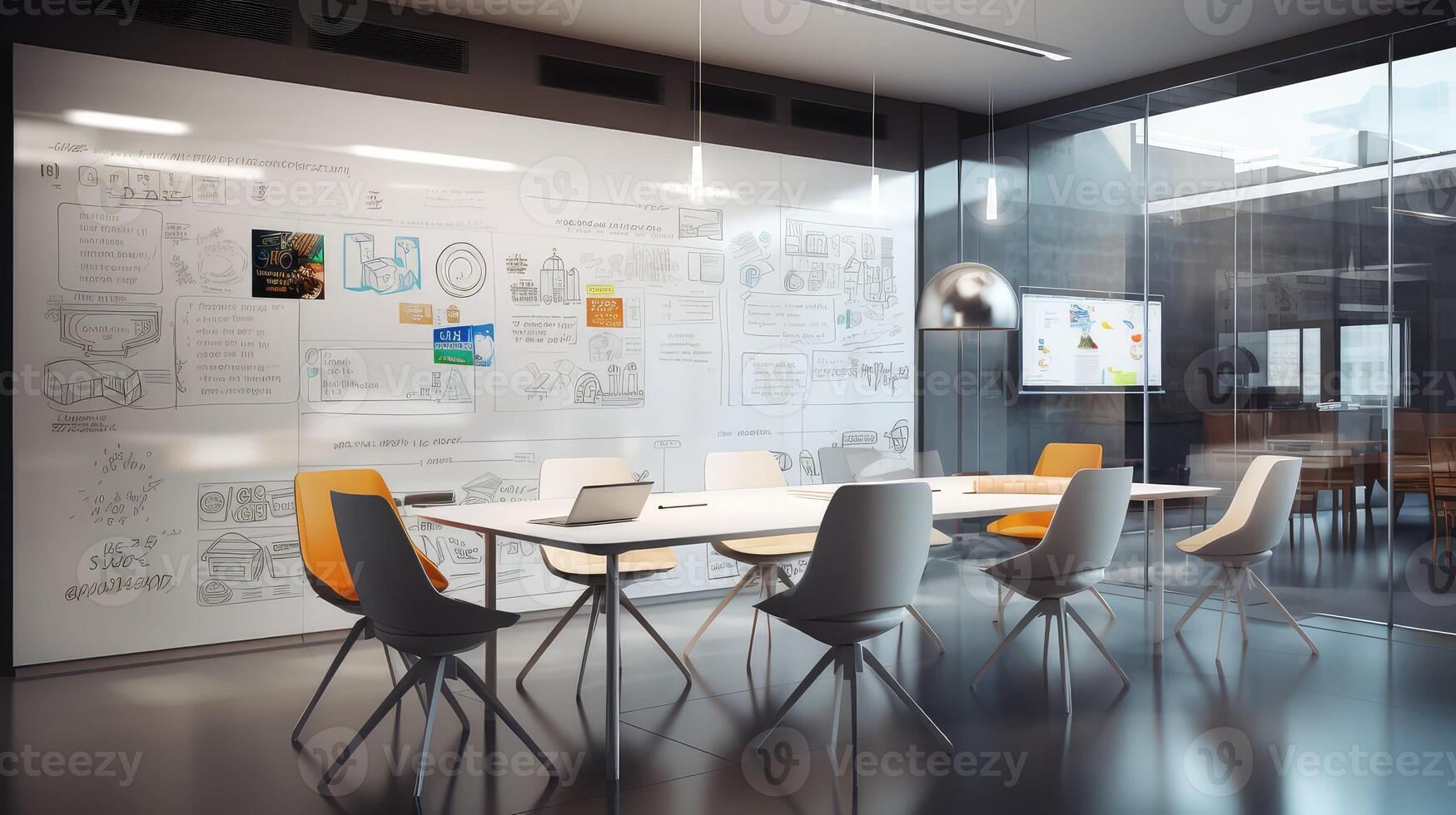collaboration conference room wall photo