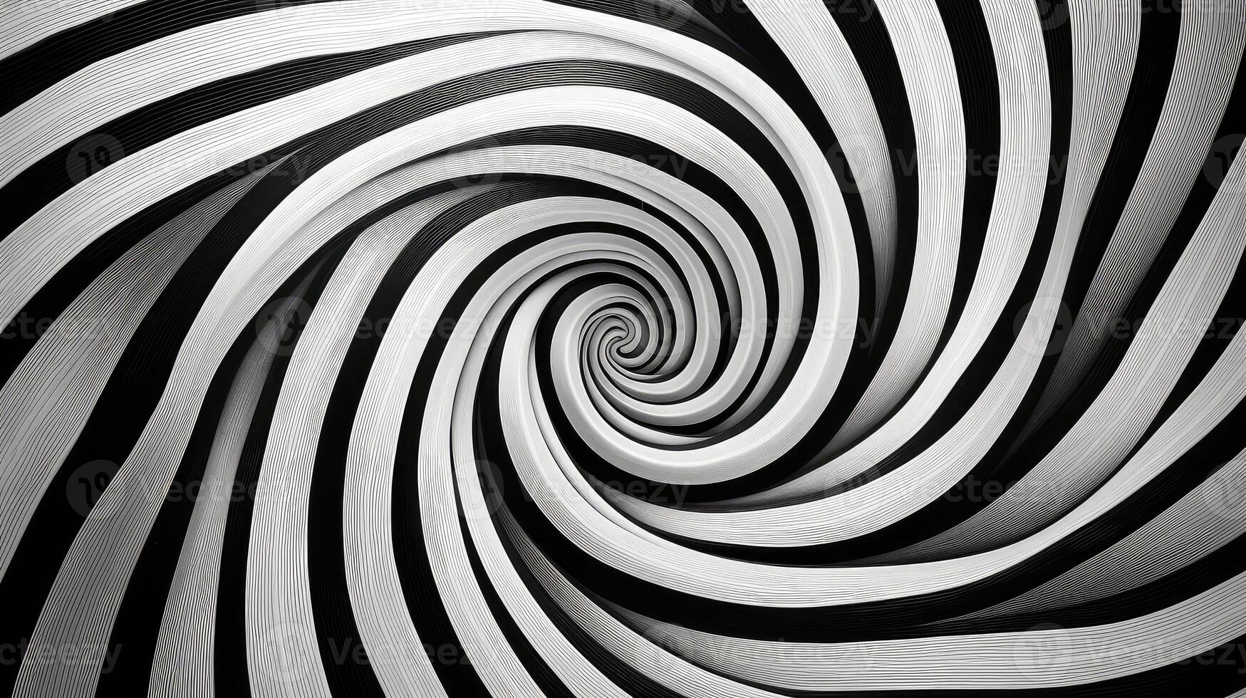 swirling black and white psychedelic photo
