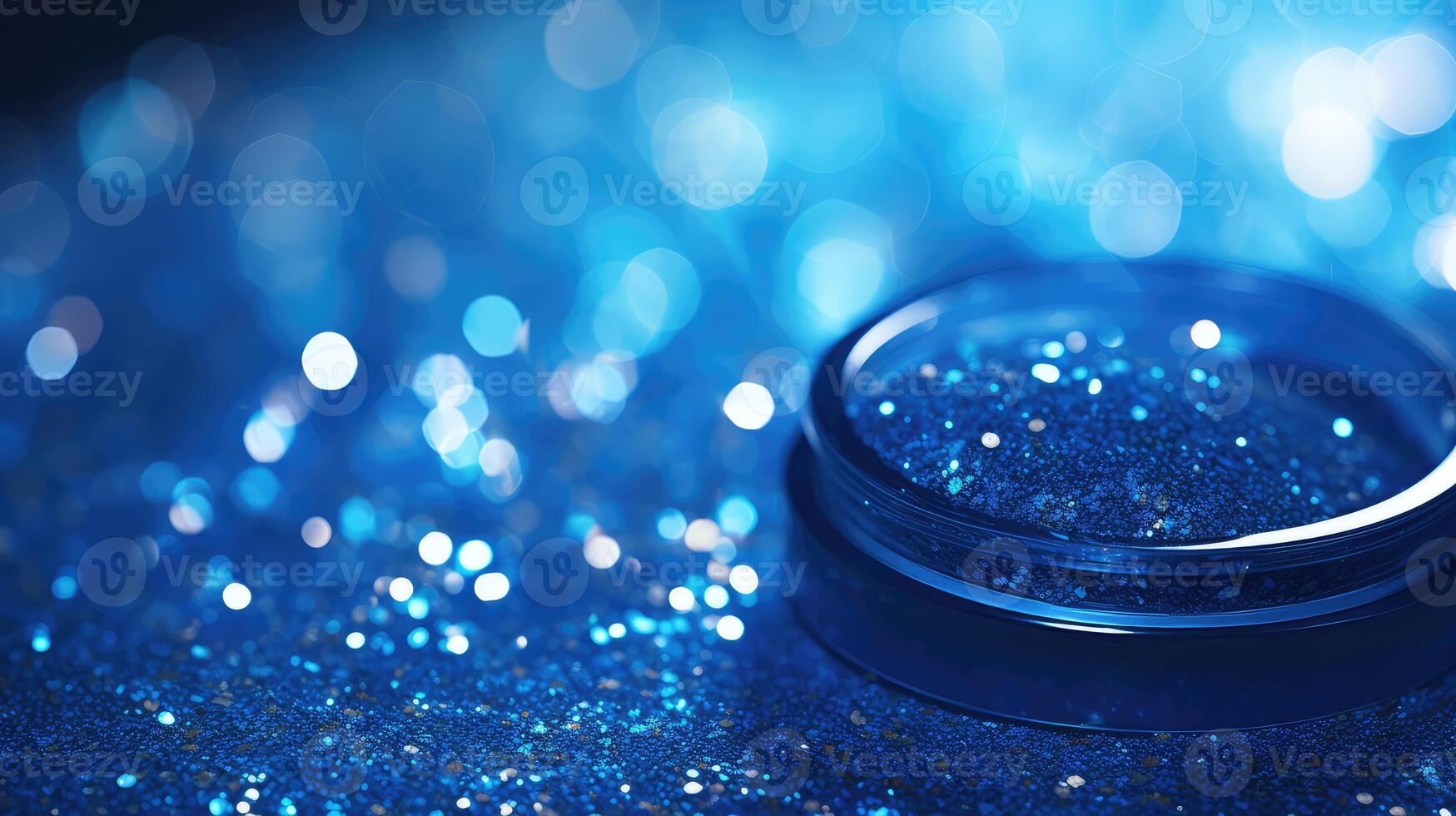 sophistication blue glitter background photo