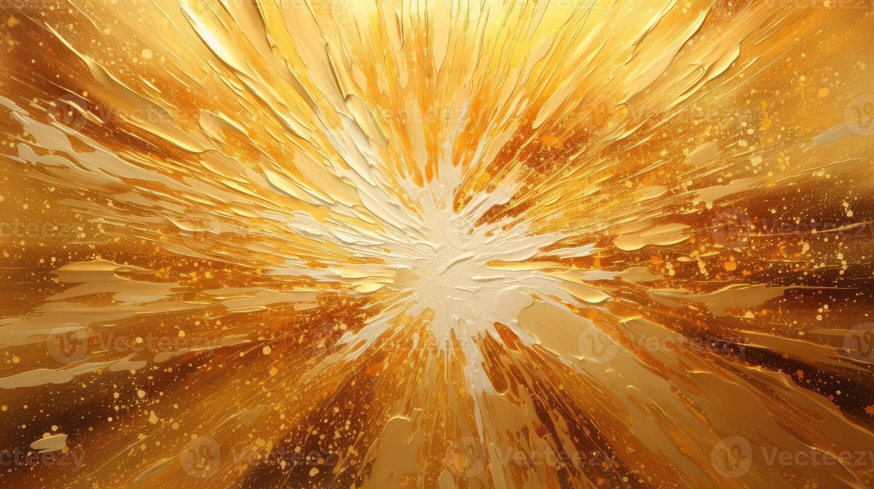 splashes gold explosion photo