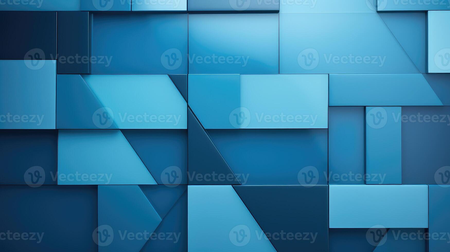 geometric blue decorative background photo
