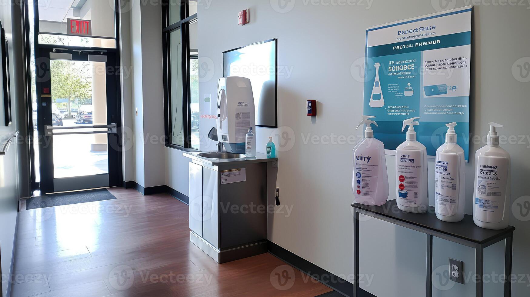 hygiene pandemic office photo