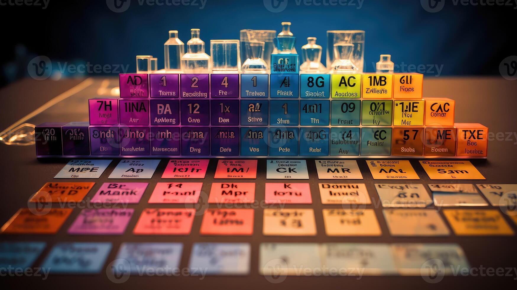 color table of elements photo