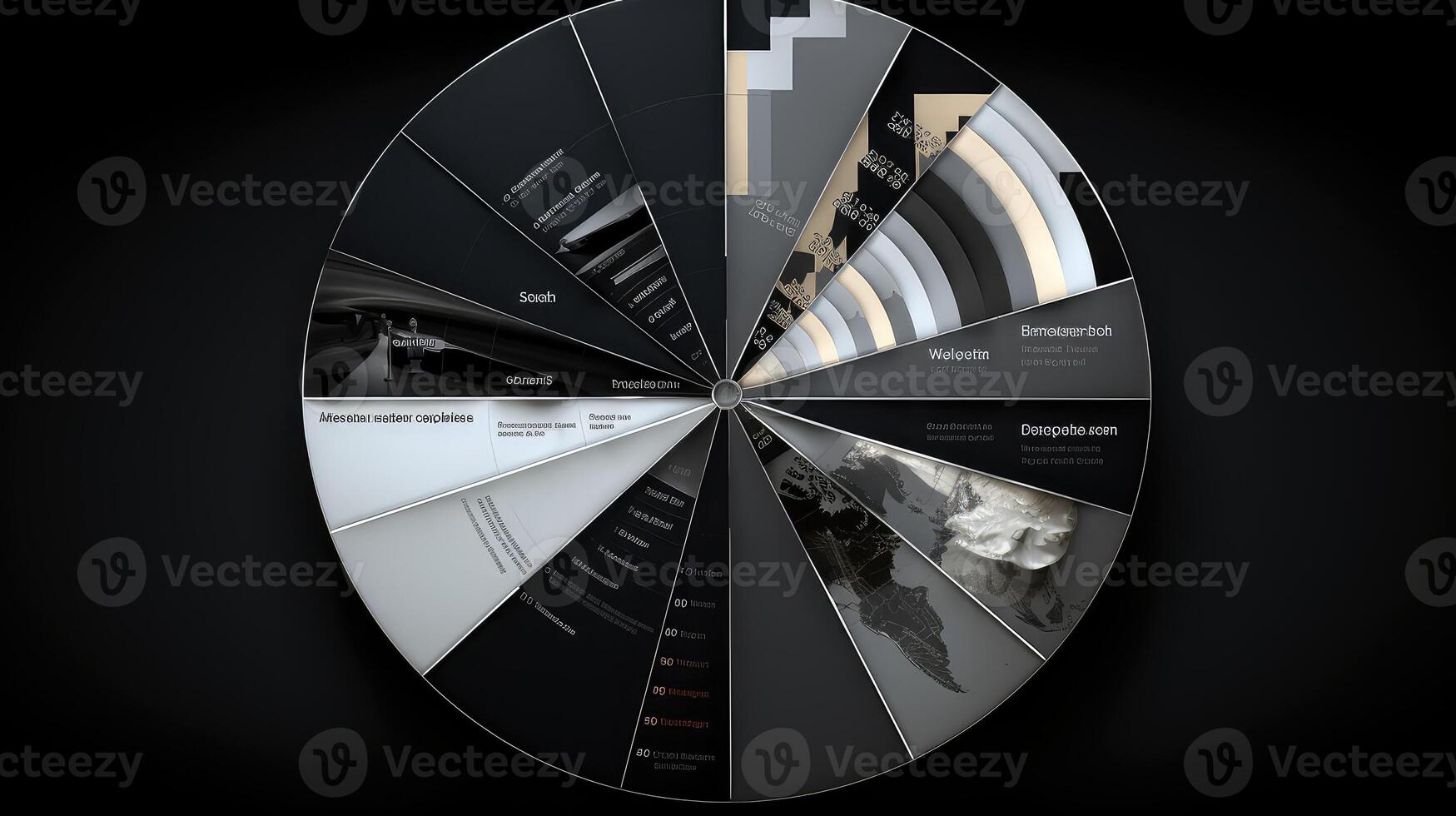 ch pie chart black photo