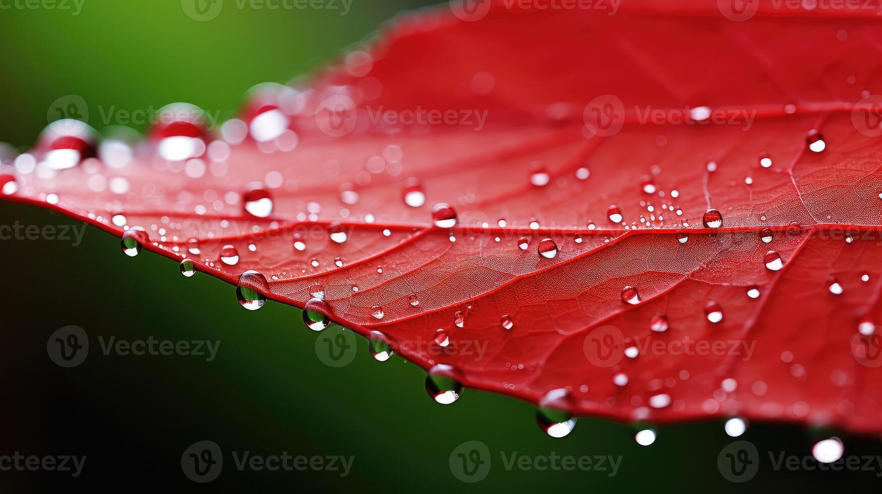 light red leaf photo