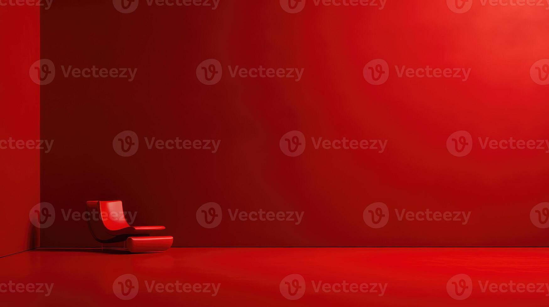 contemporary red background modern photo