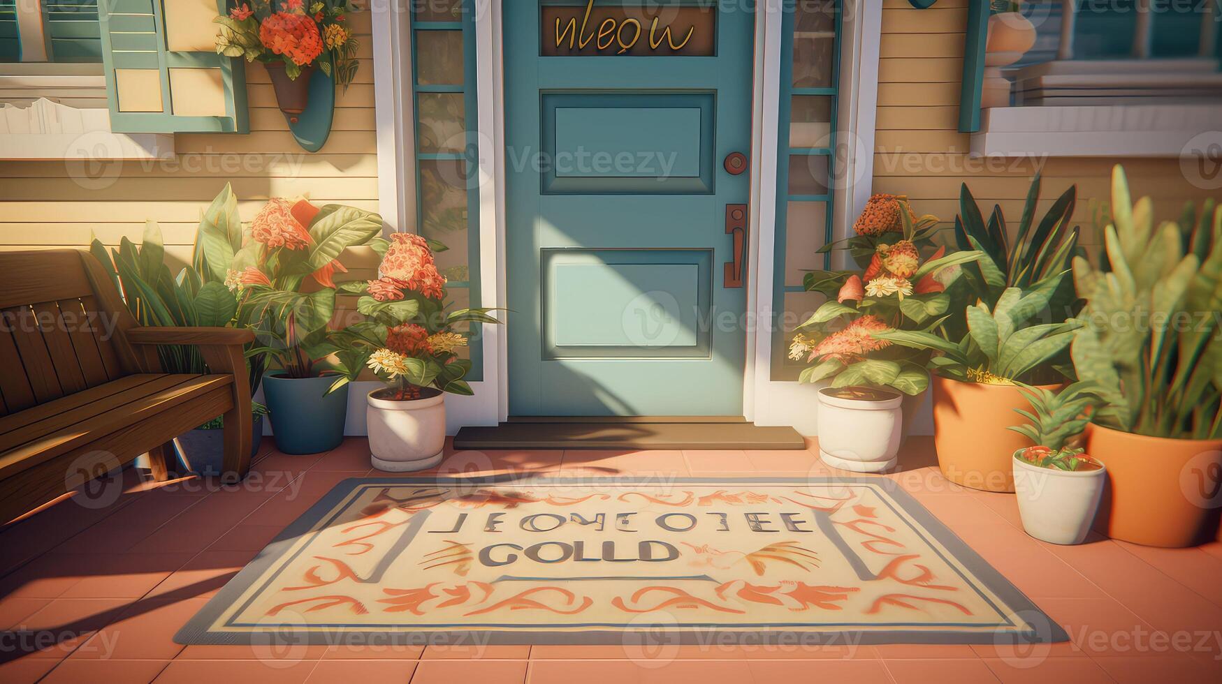 home front door welcome photo