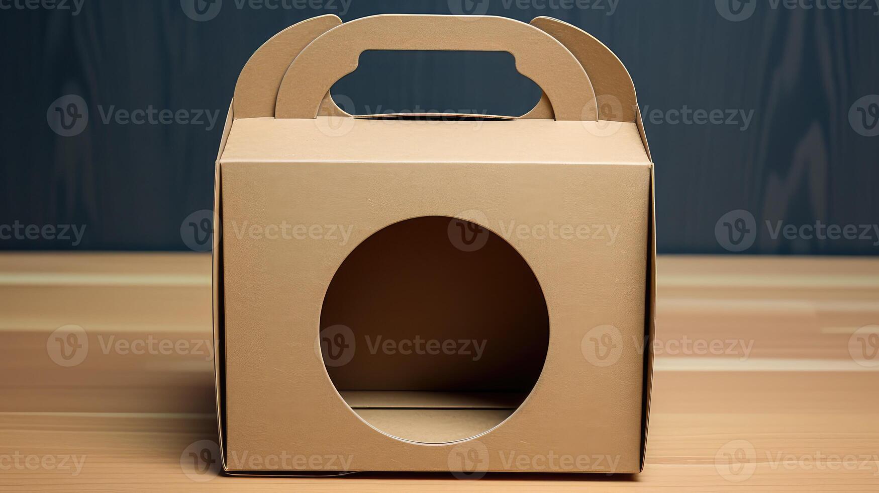 handle box die cut photo
