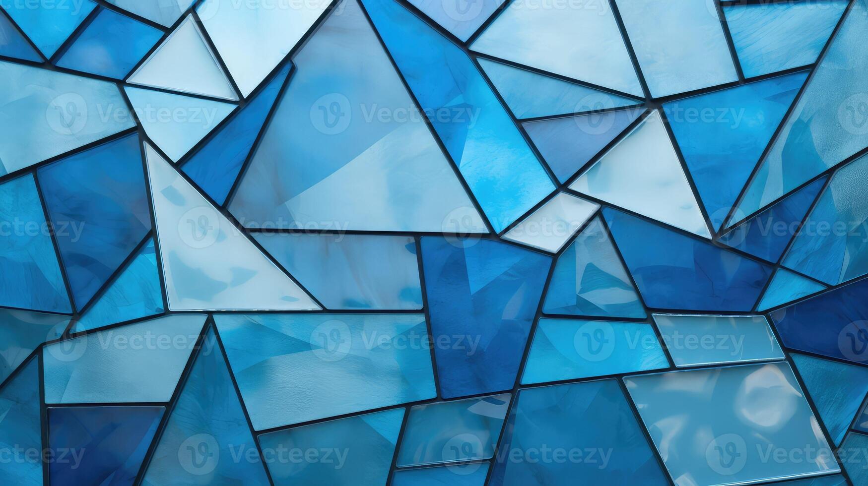 design blue abstract geometric photo