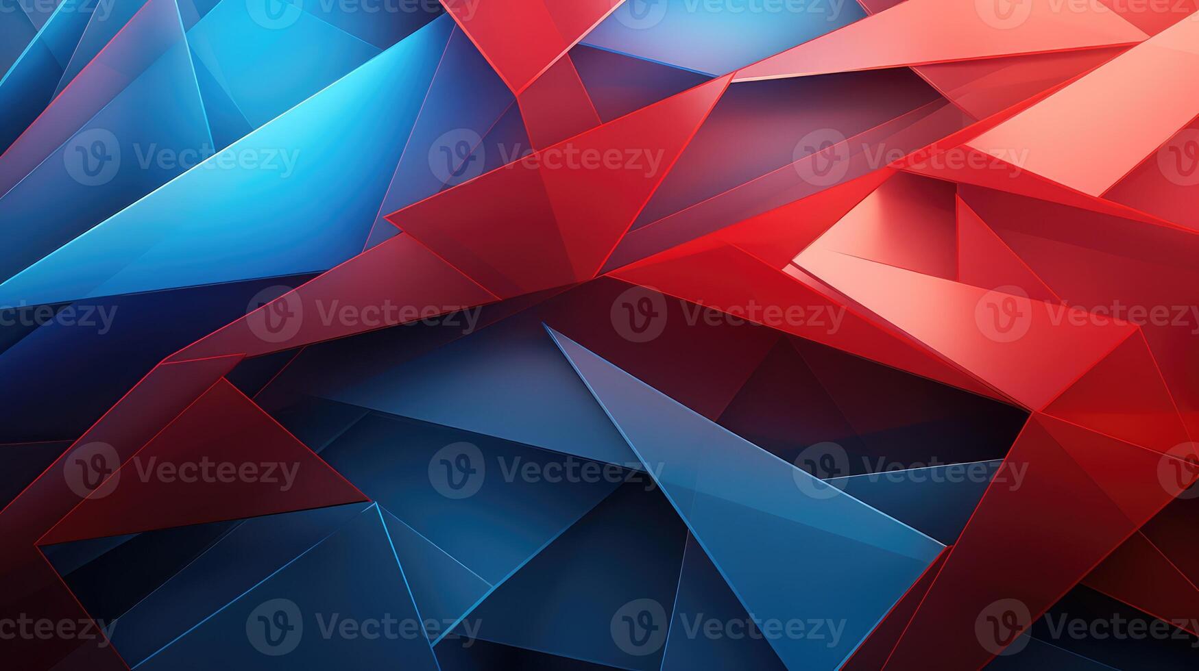 movement red and blue geometric background photo