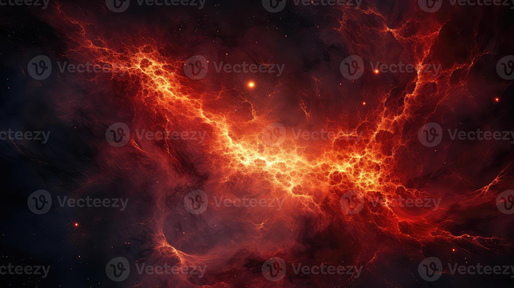 universe galaxy fire photo