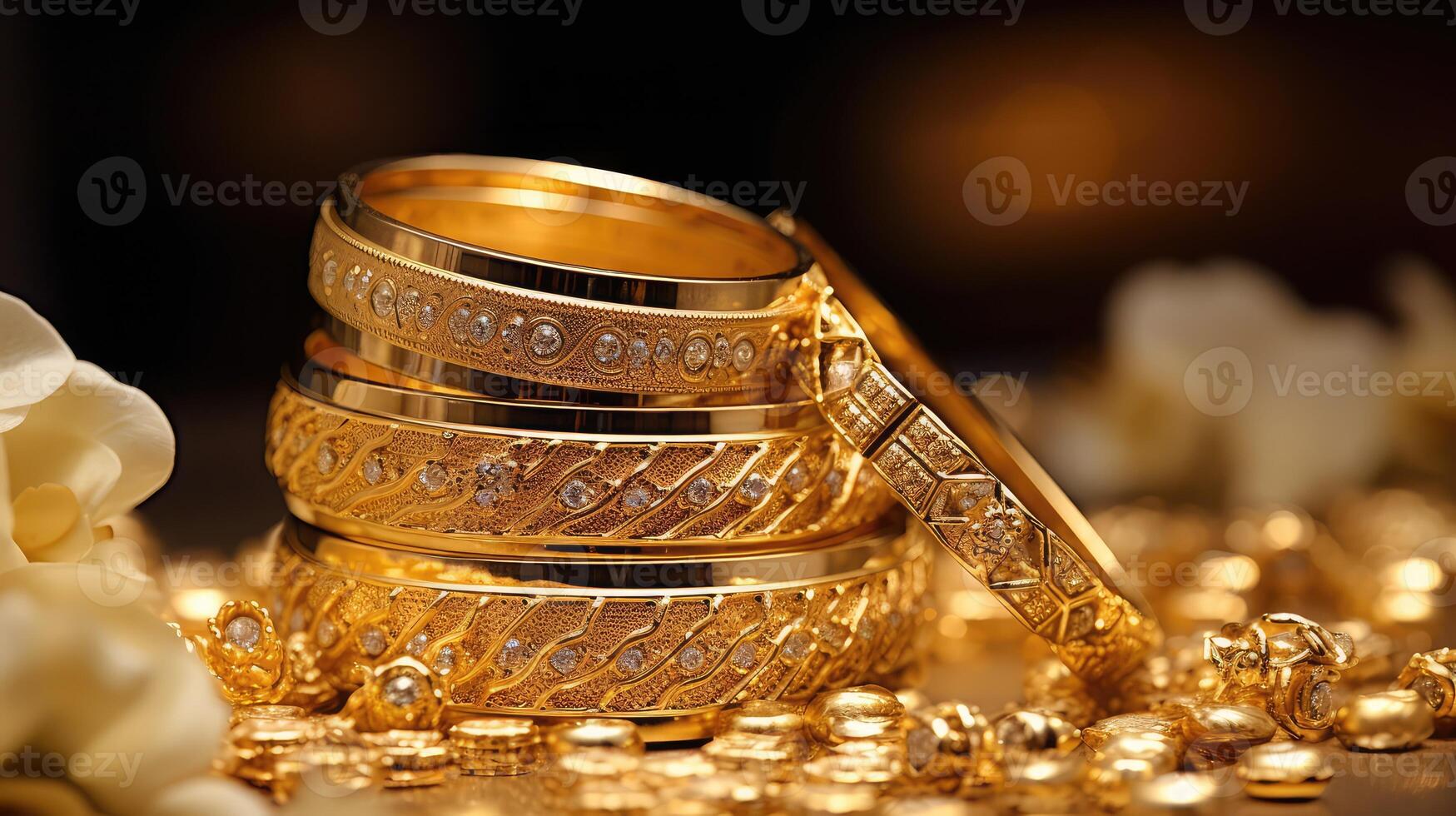 shimmering special offer gold photo