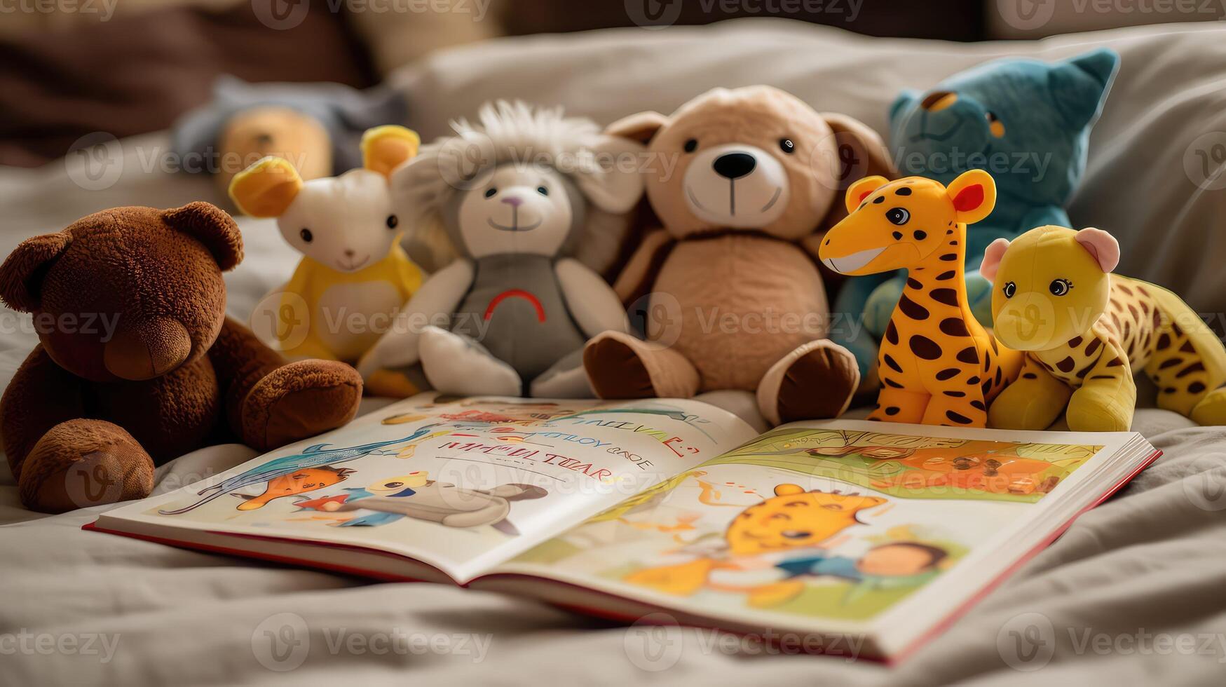 animals infant book photo