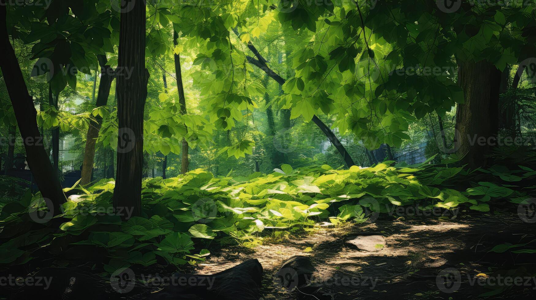 foliage leaves and branches photo
