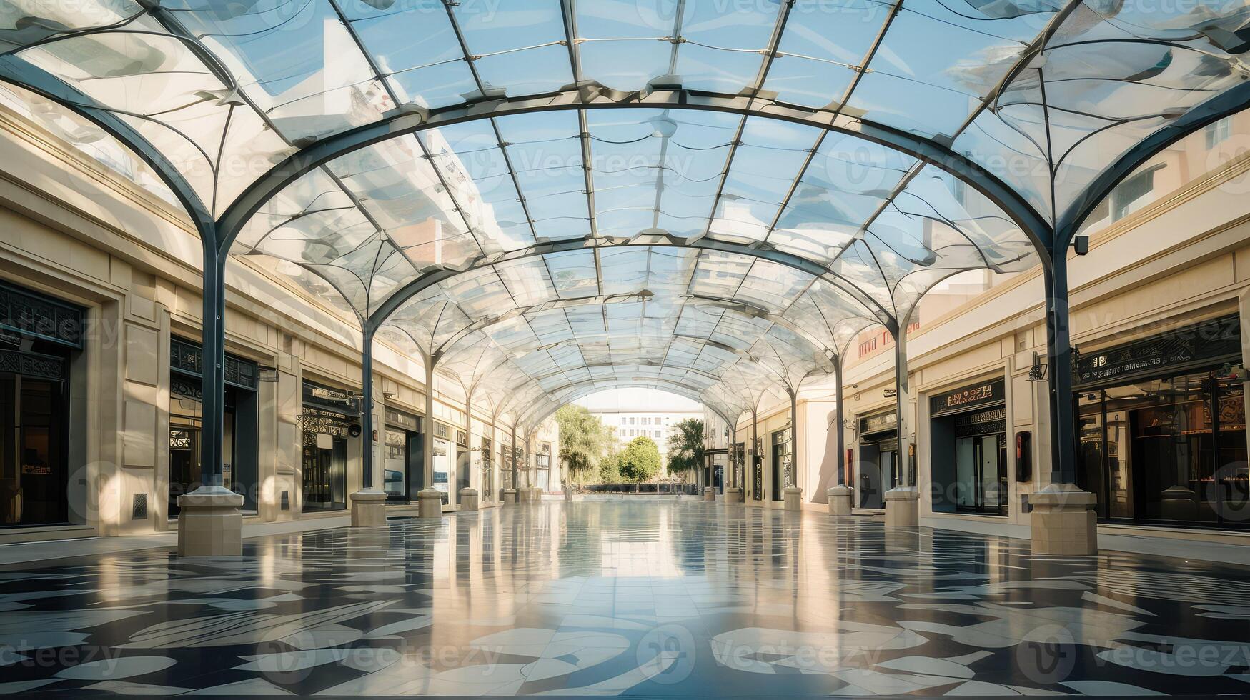 natural mall glass photo