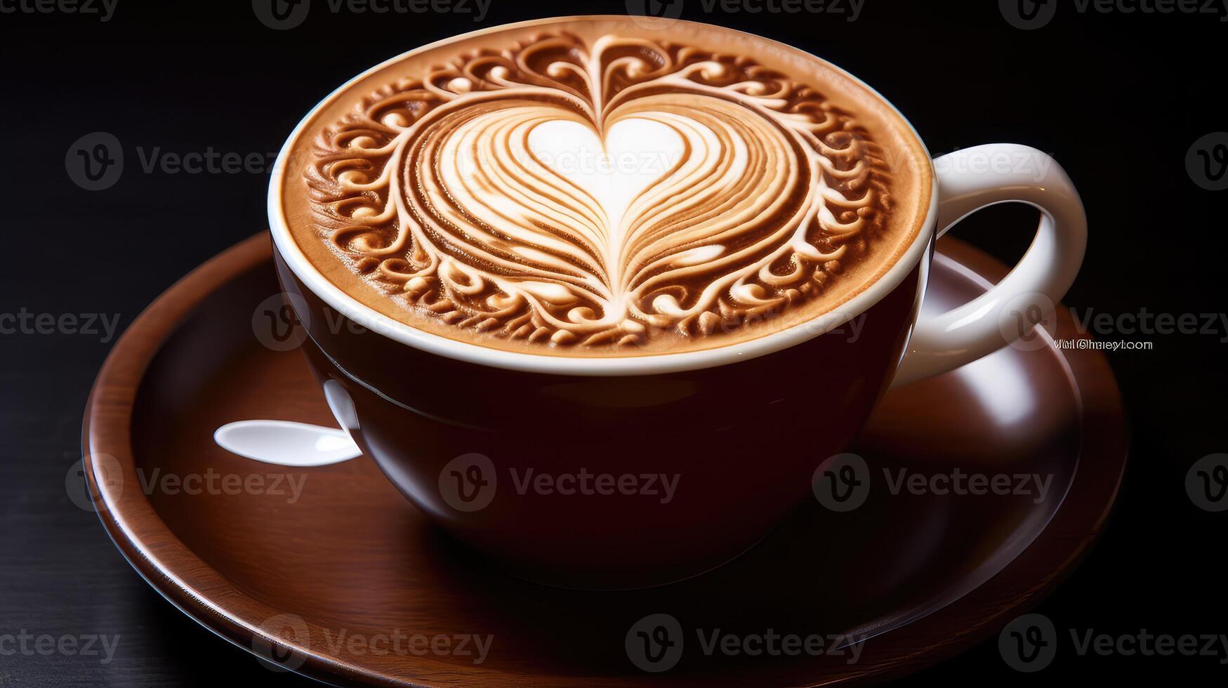 barista mocha coffee photo