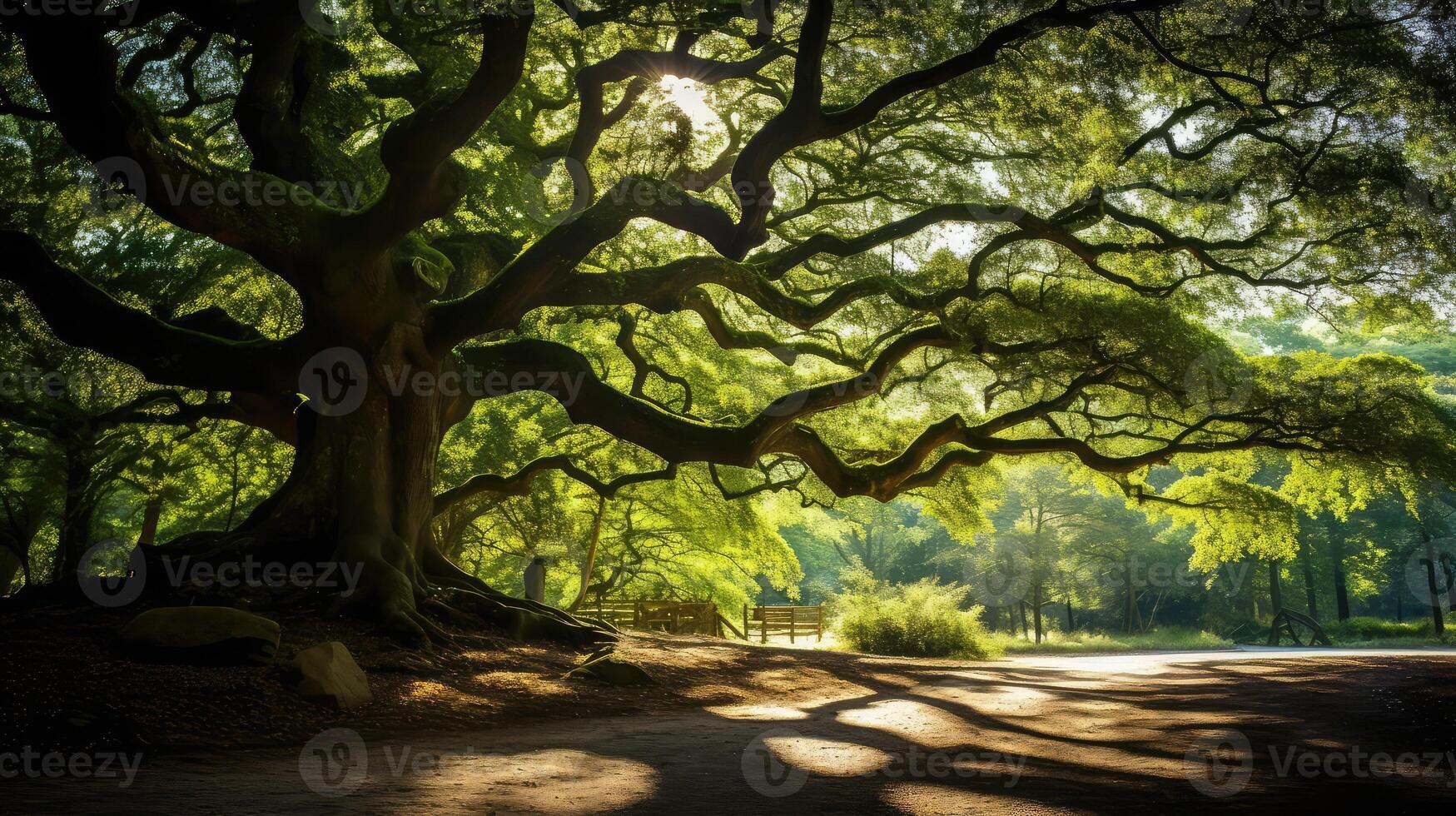 tree up trees photo