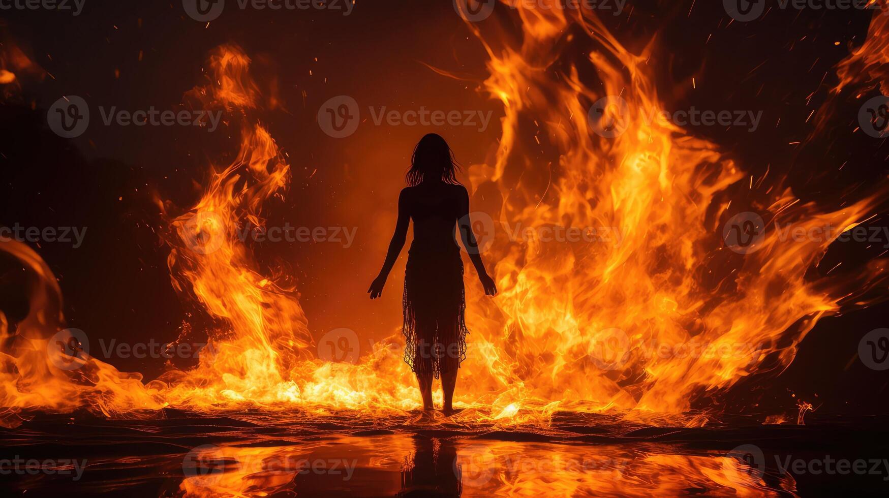 warmth passion fire photo