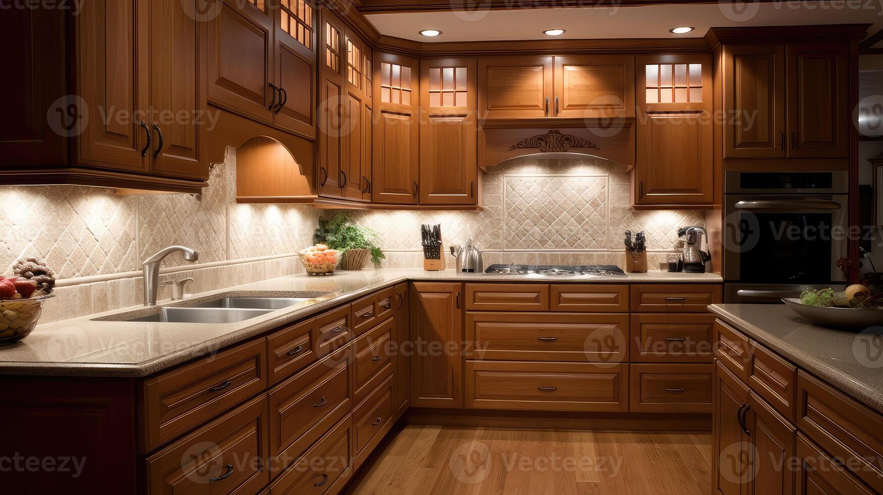 led under cabinet kitchen lighting photo