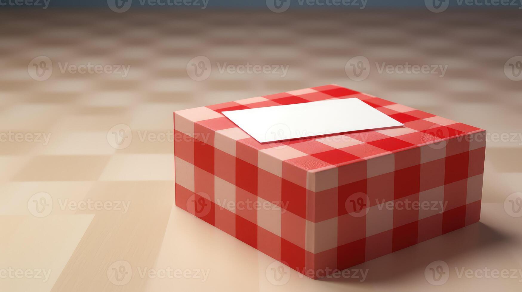 quality red check box photo