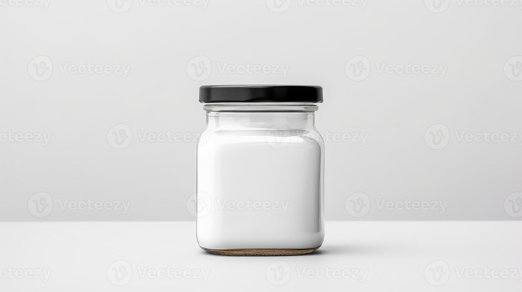 customize glass jar mockup photo
