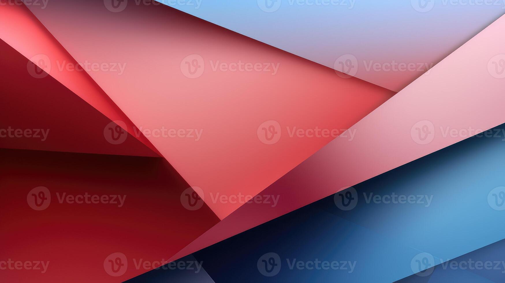 clean geometric background red blue photo