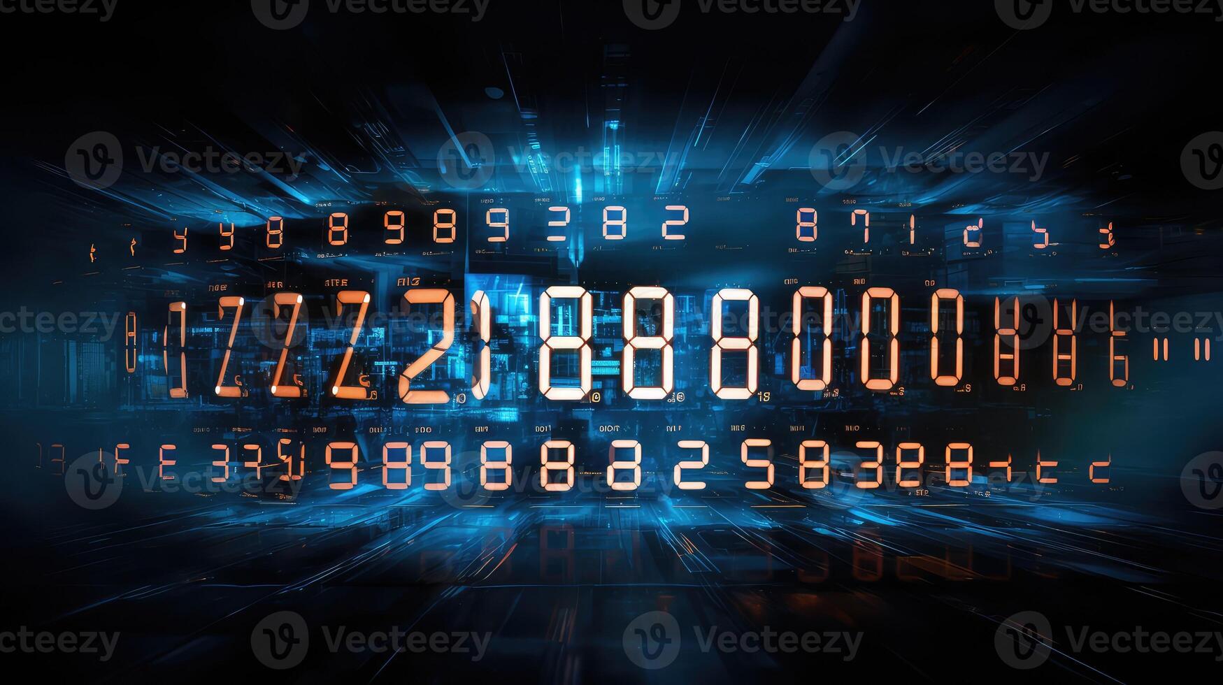 clock data light photo