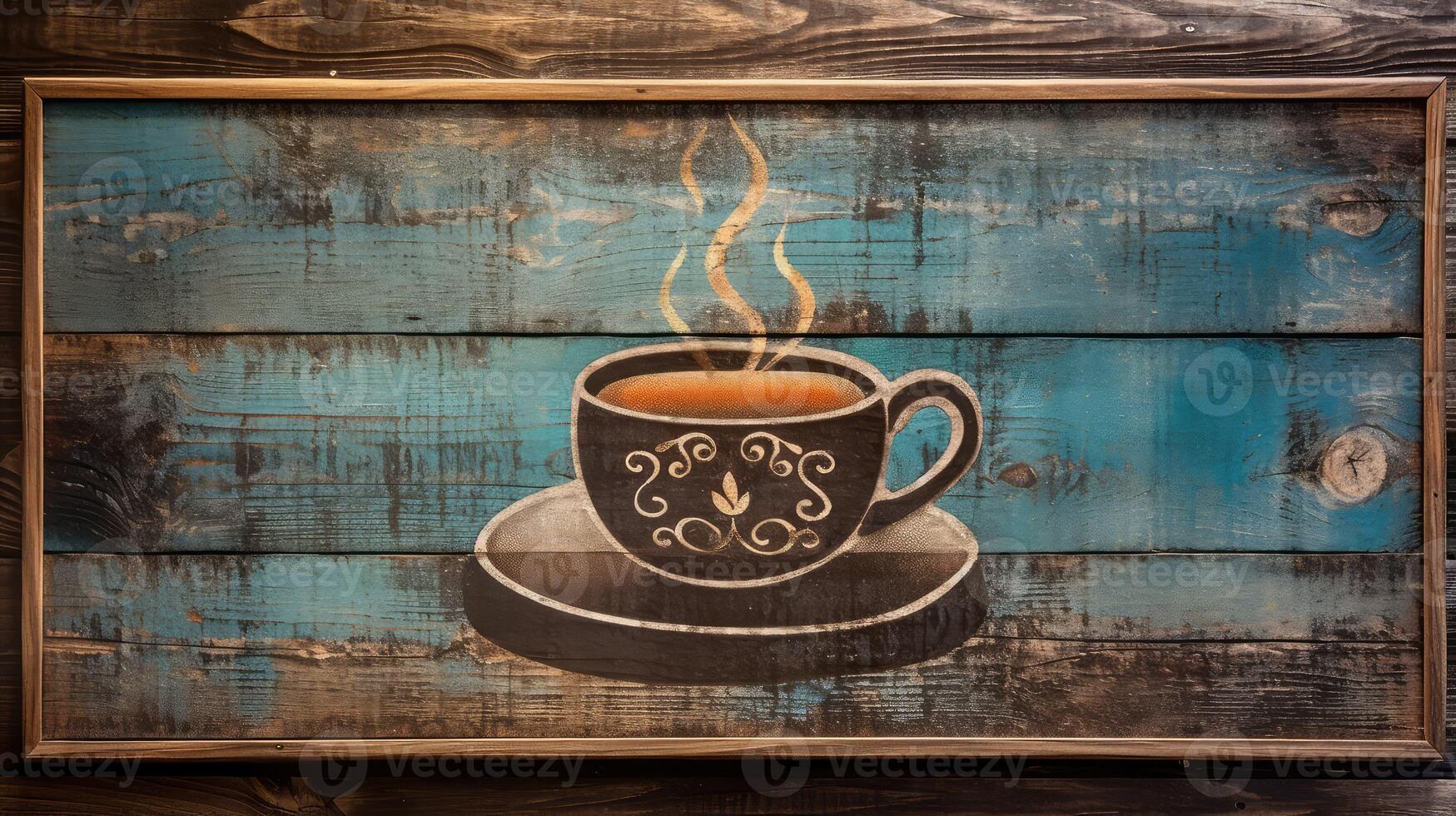 weathered signboard wood photo