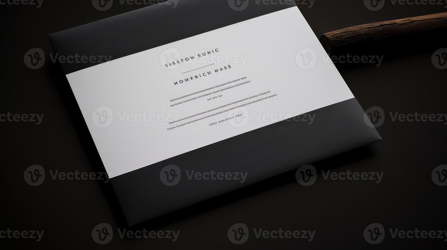 design wedding invitation black photo