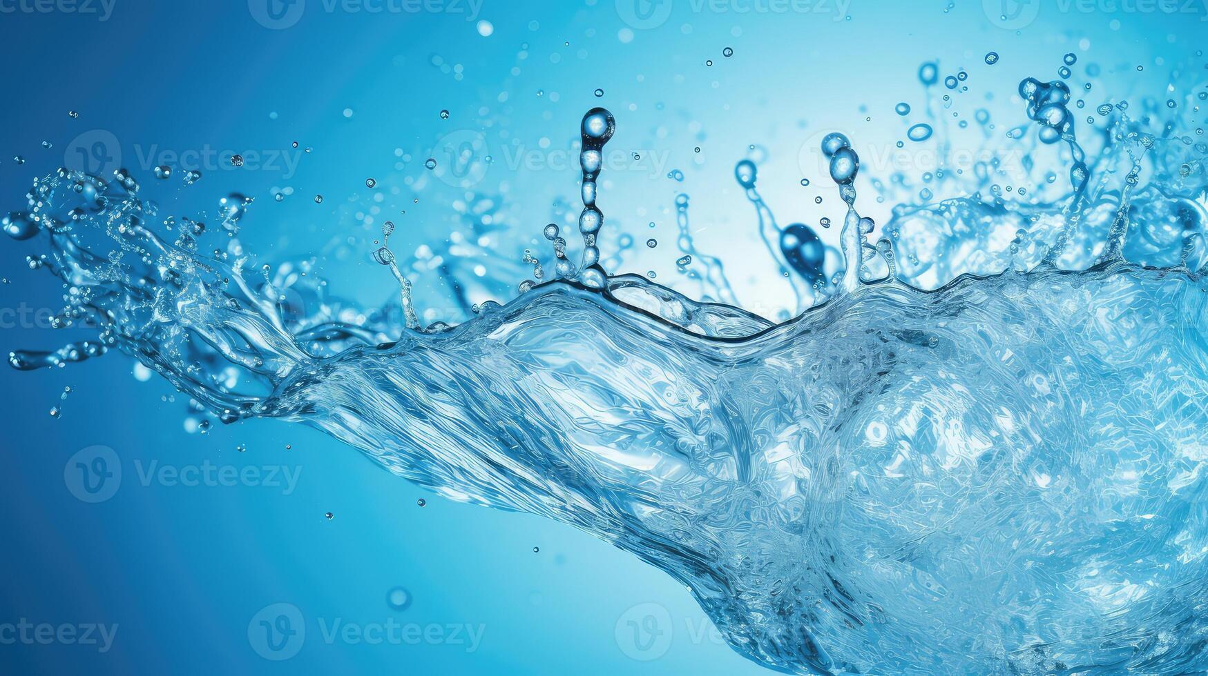 dynamic water splash overlay photo