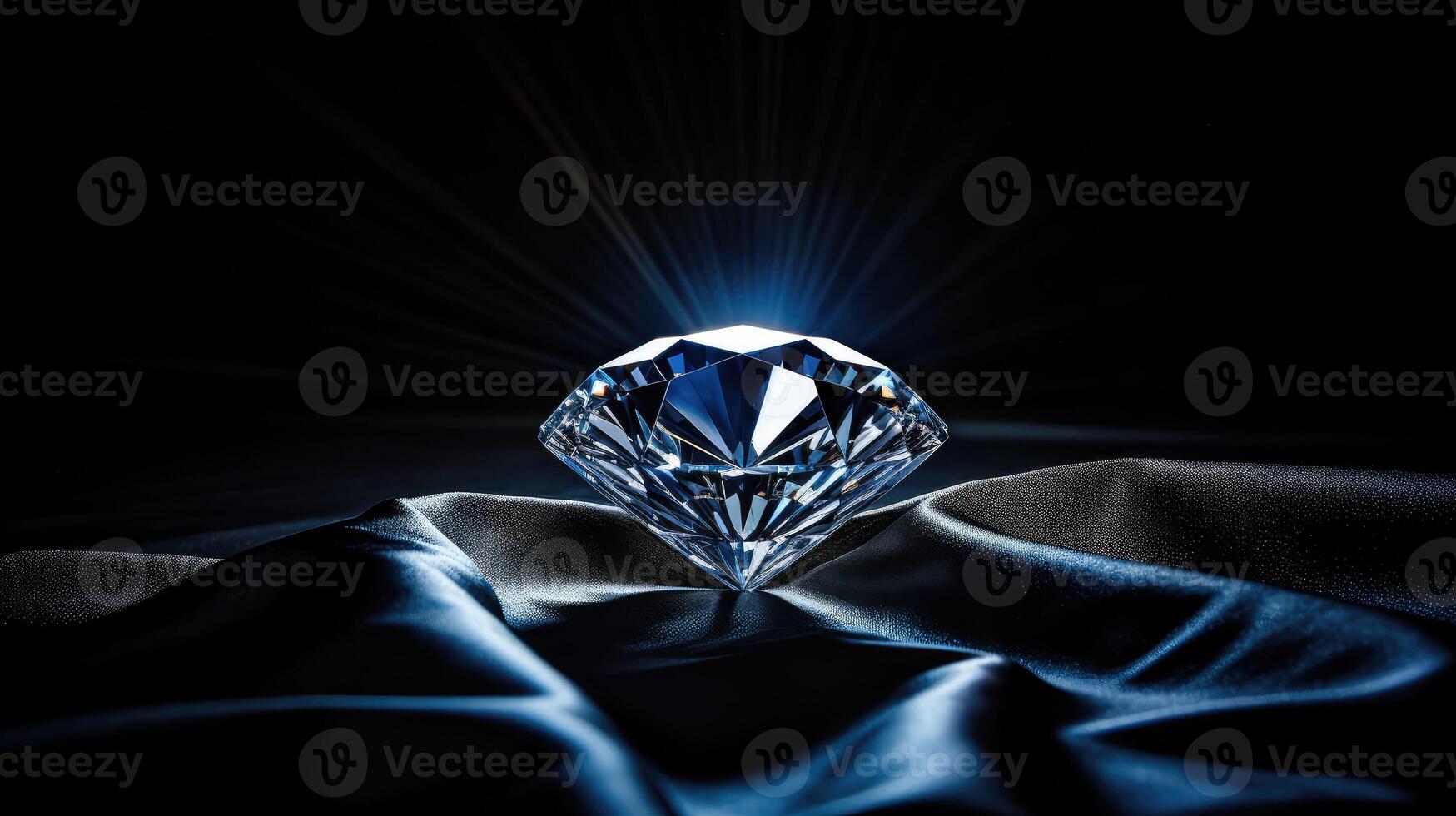sparkle diamond on black velvet photo