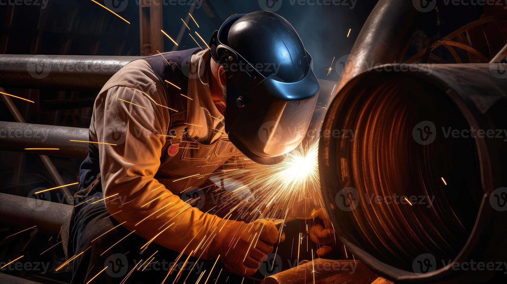 sparks metal cylander photo