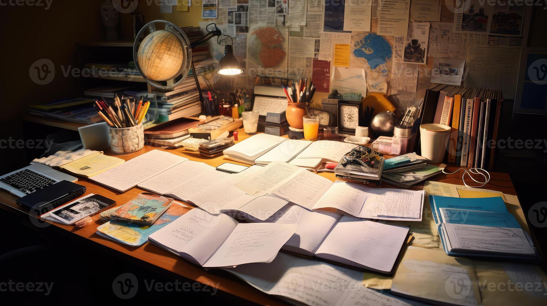 definitions notes desk photo