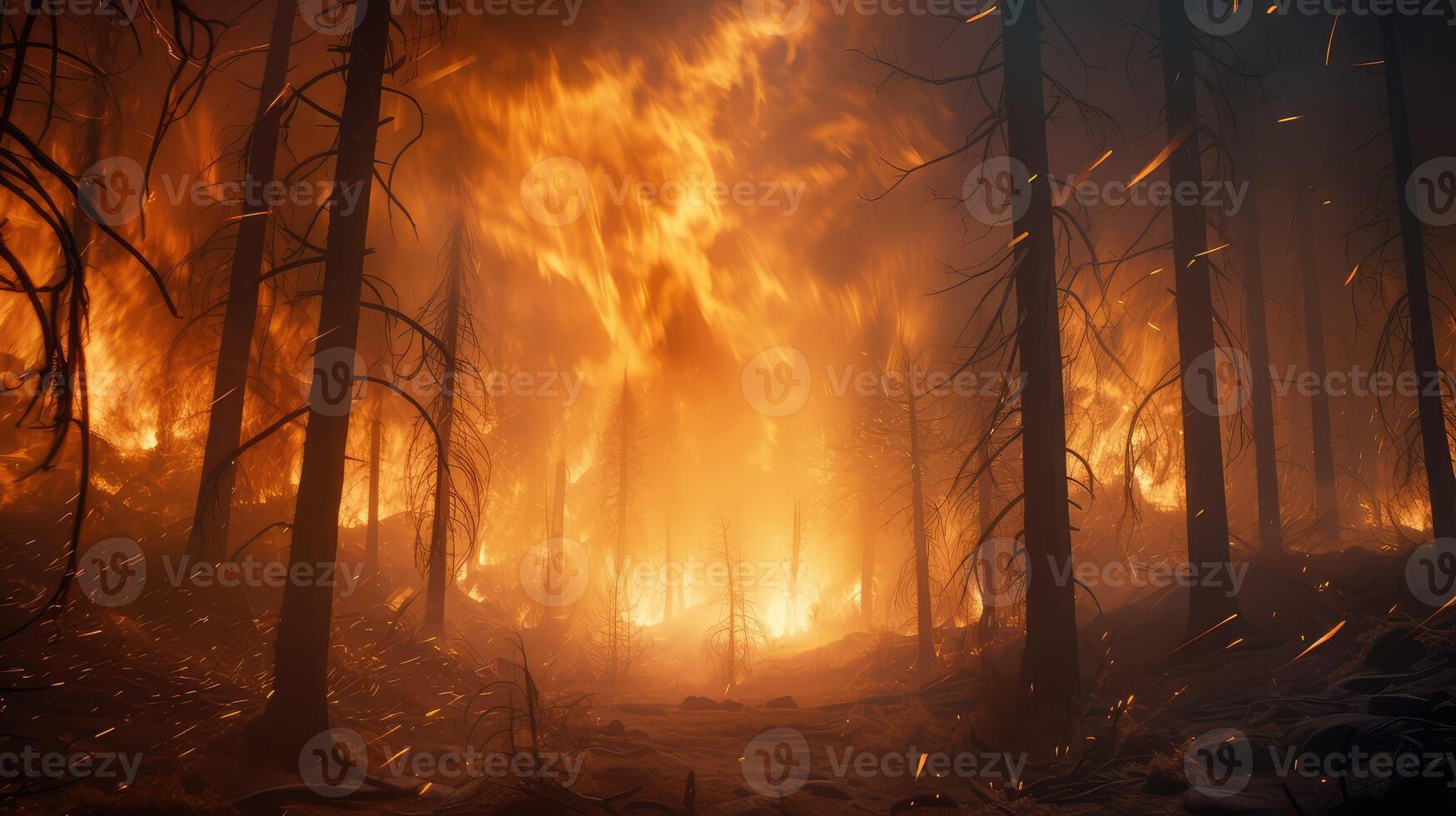 smoke earth wind fire photo