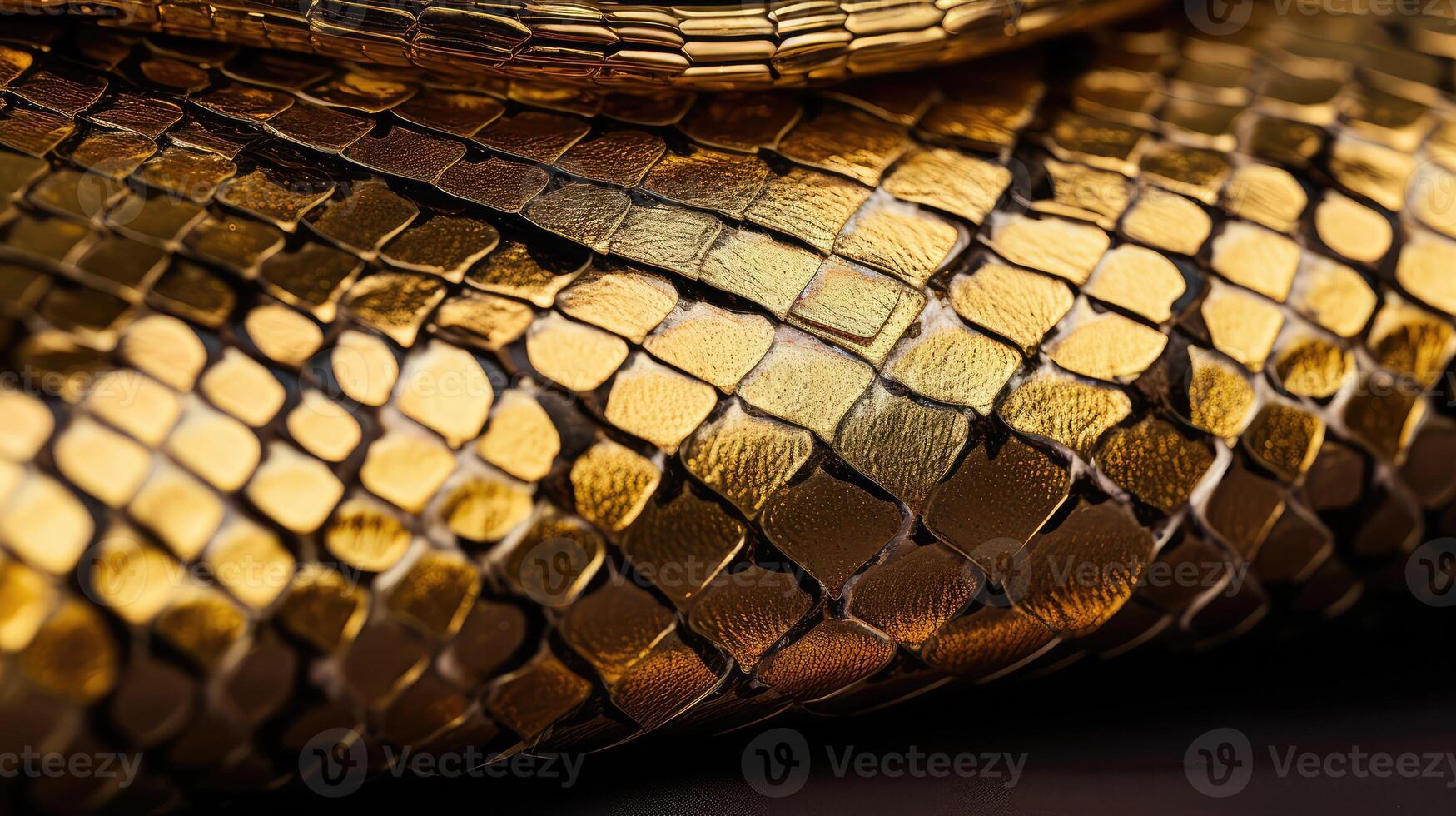 scales gold snake skin photo