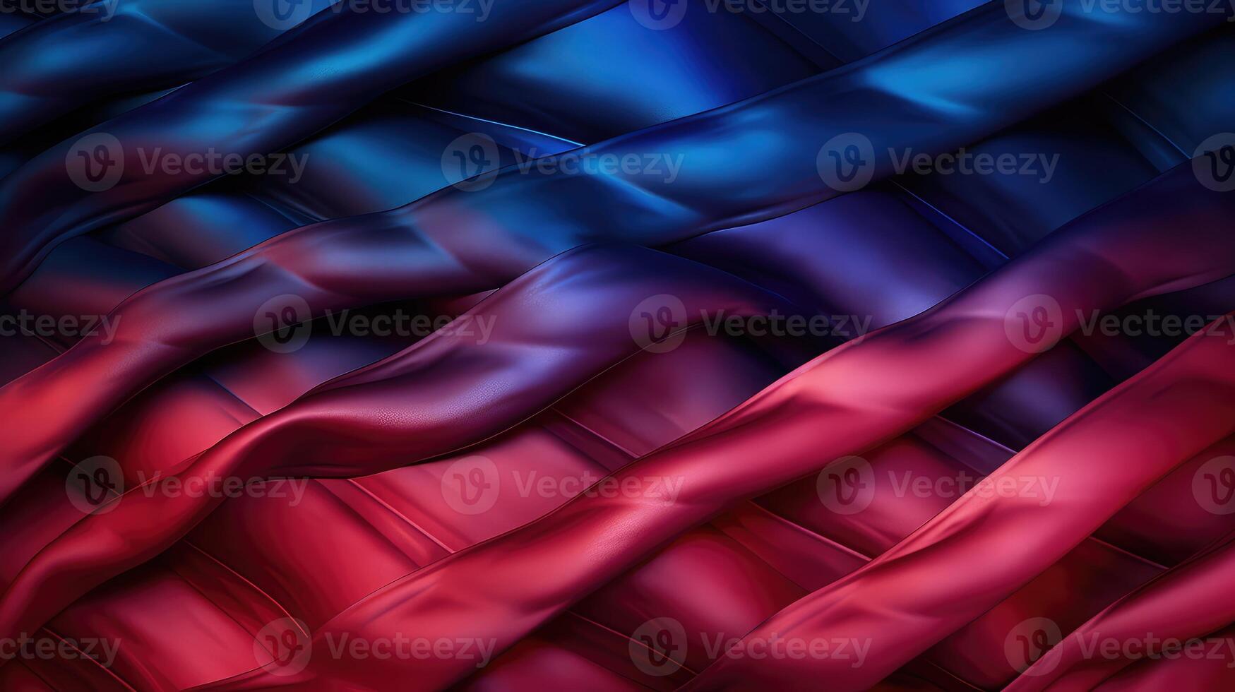 bold red and blue gradient photo