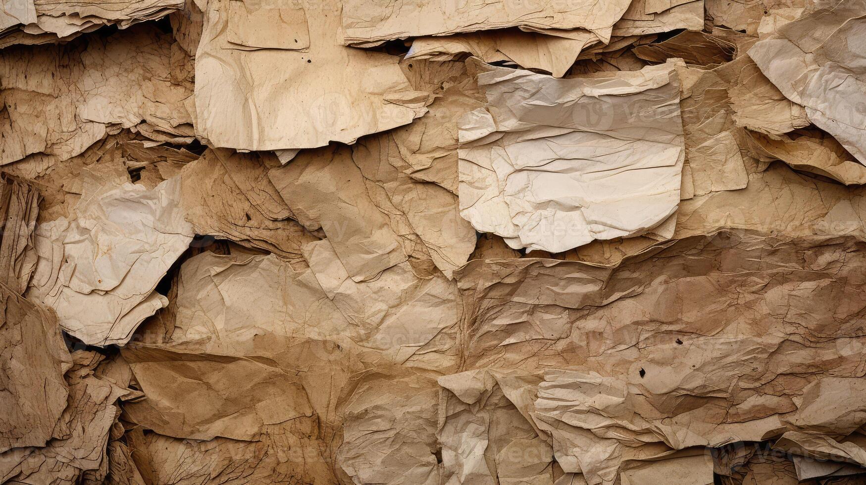 wrinkled rough paper texture photo