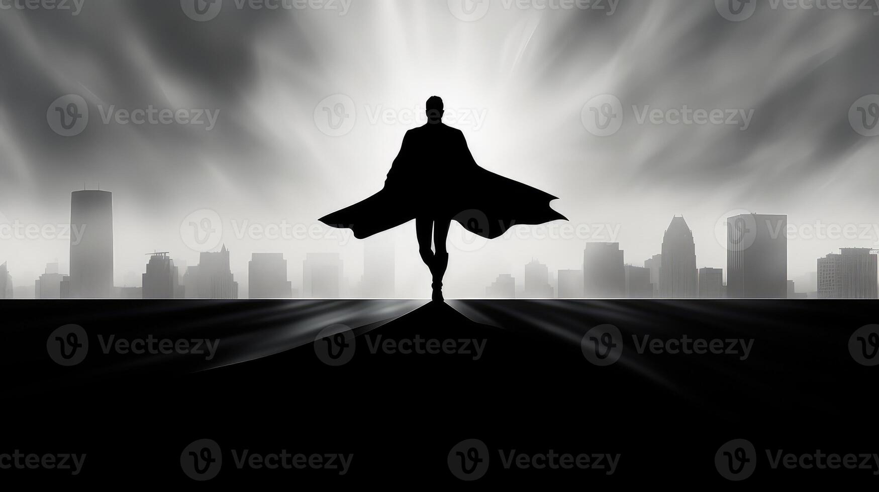 skyscraper person white background photo