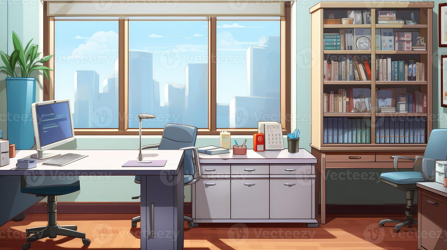 medical doctor office background photo