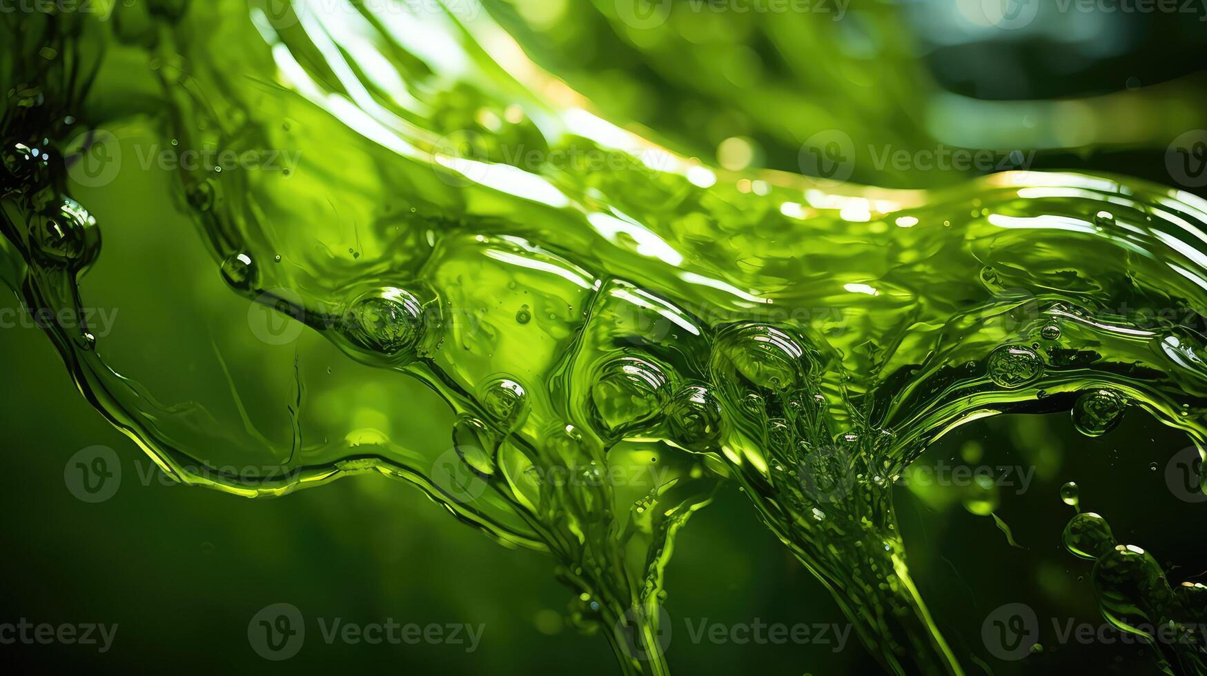 close green slime drip photo