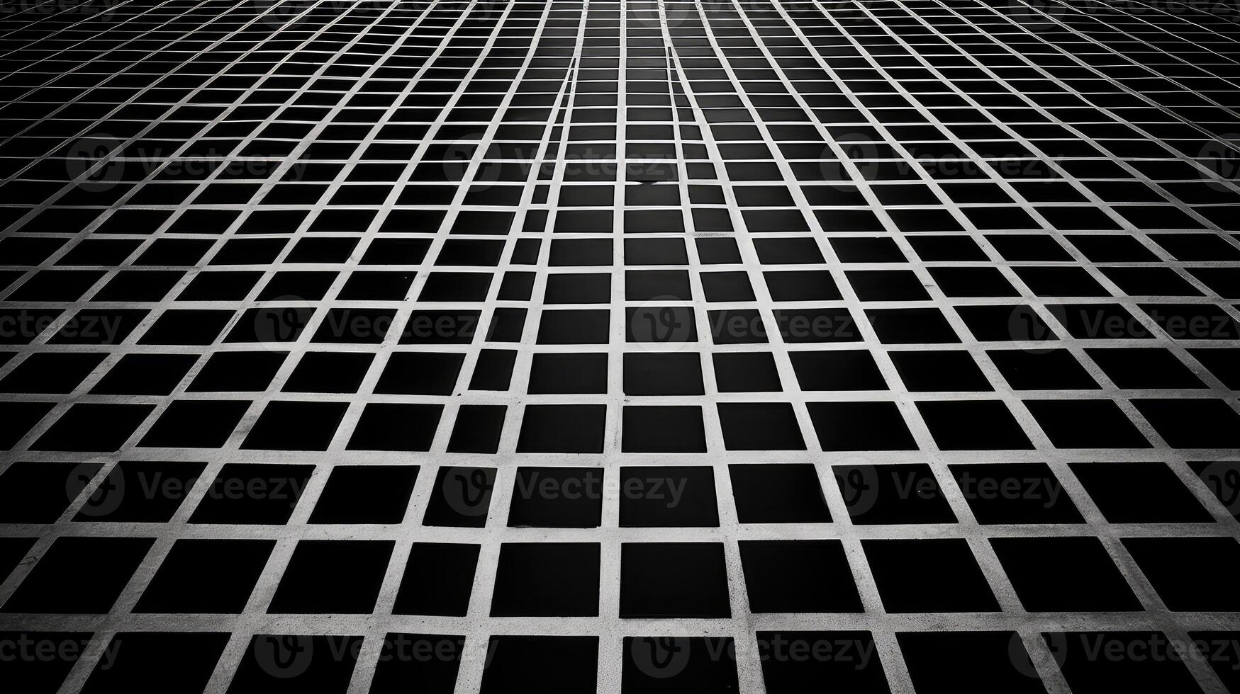 shapes grid black and white photo
