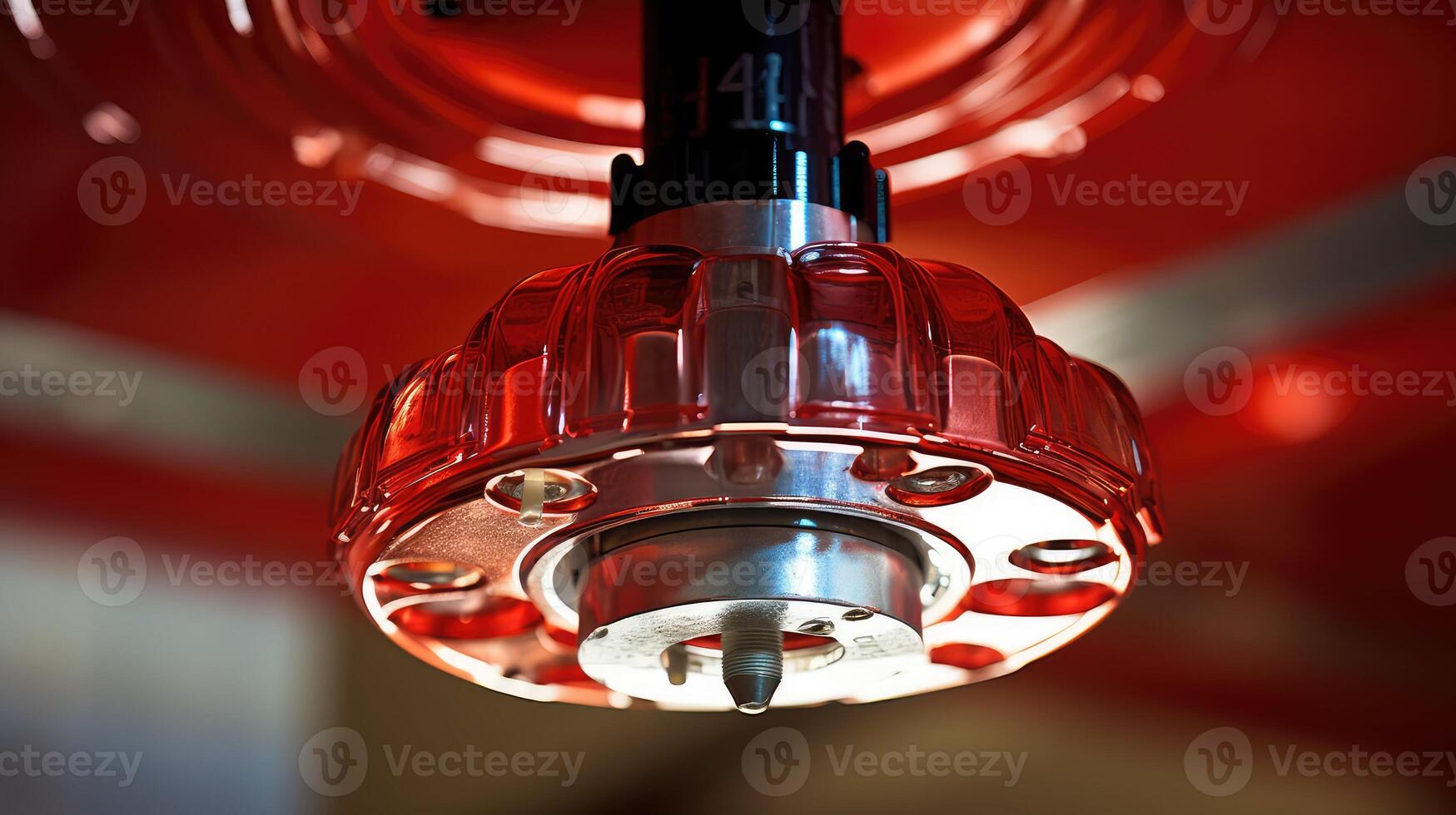 metallic fire sprinkler head photo