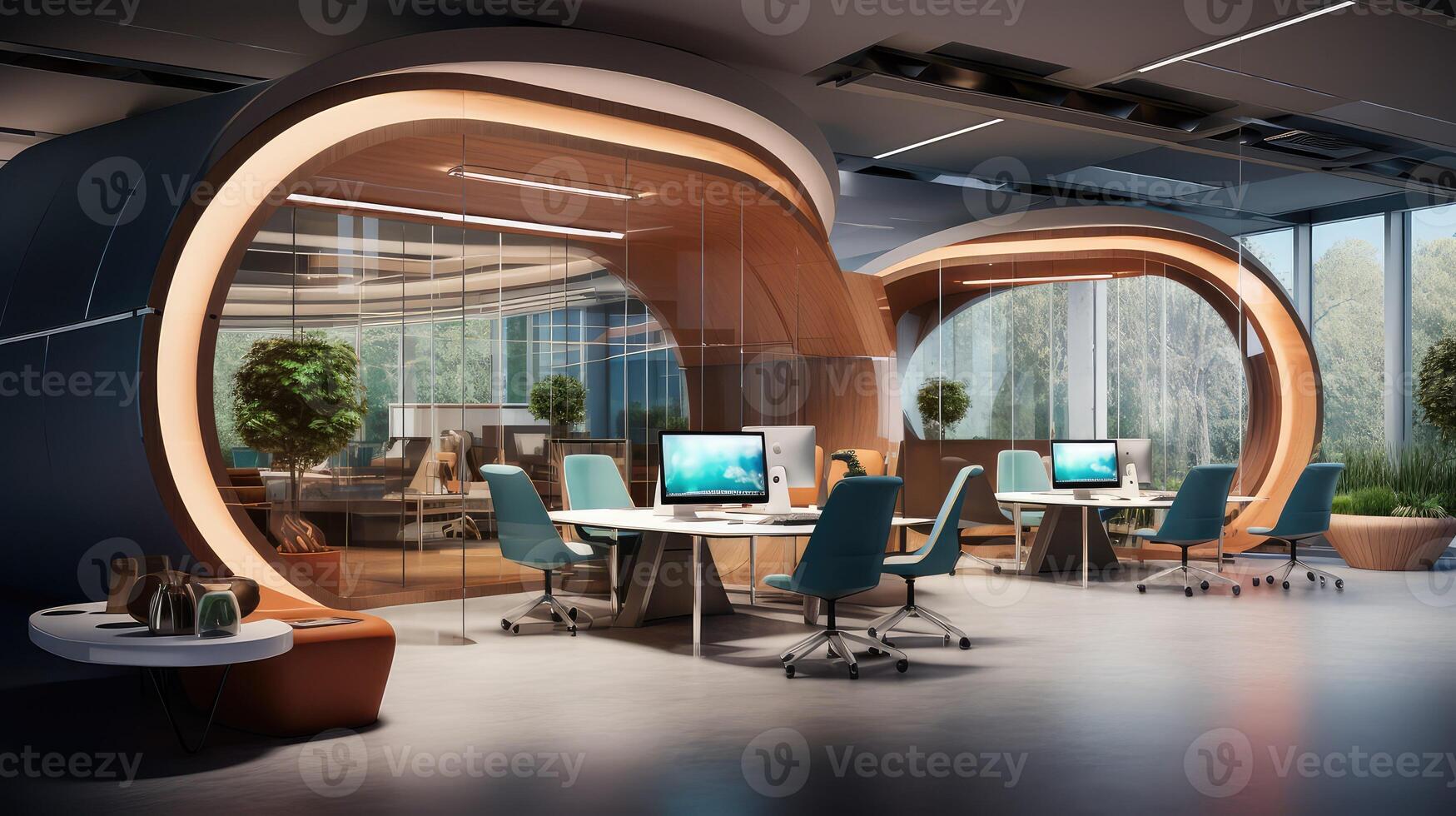flexibility contemporary office space photo
